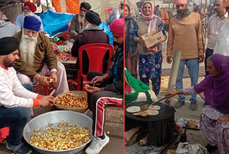 Farmers protesting in Sonipat set daily routine, see pics
