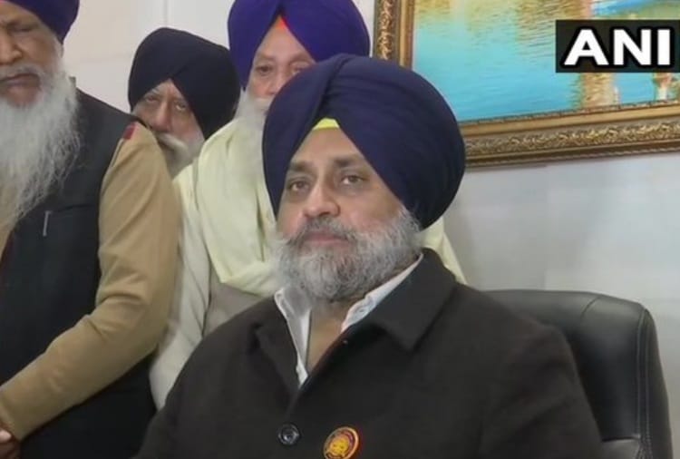 Sukhbir Badal slams central government for comment on farmers protest