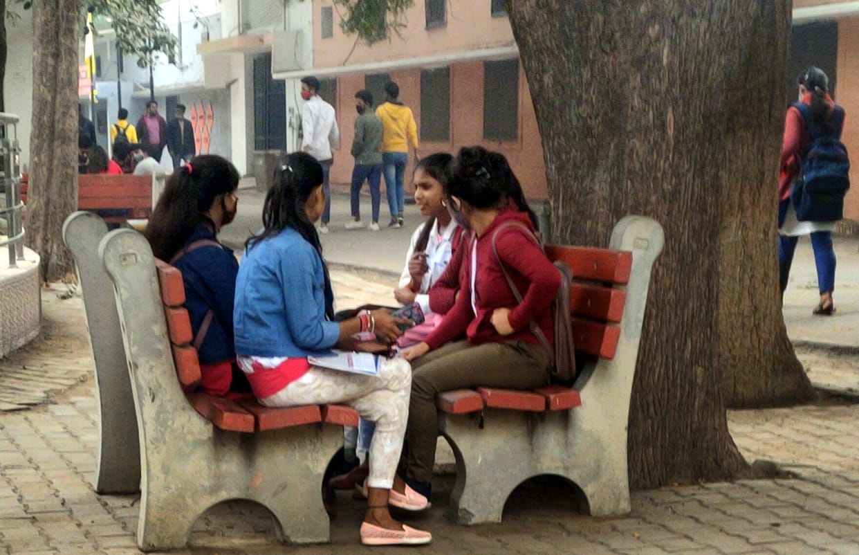 Students enter without screening