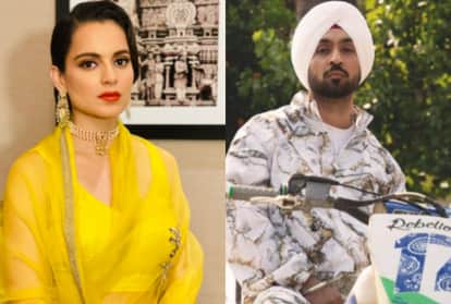 diljit dosanjh takes kangana ranaut on her tv interview what is this drama