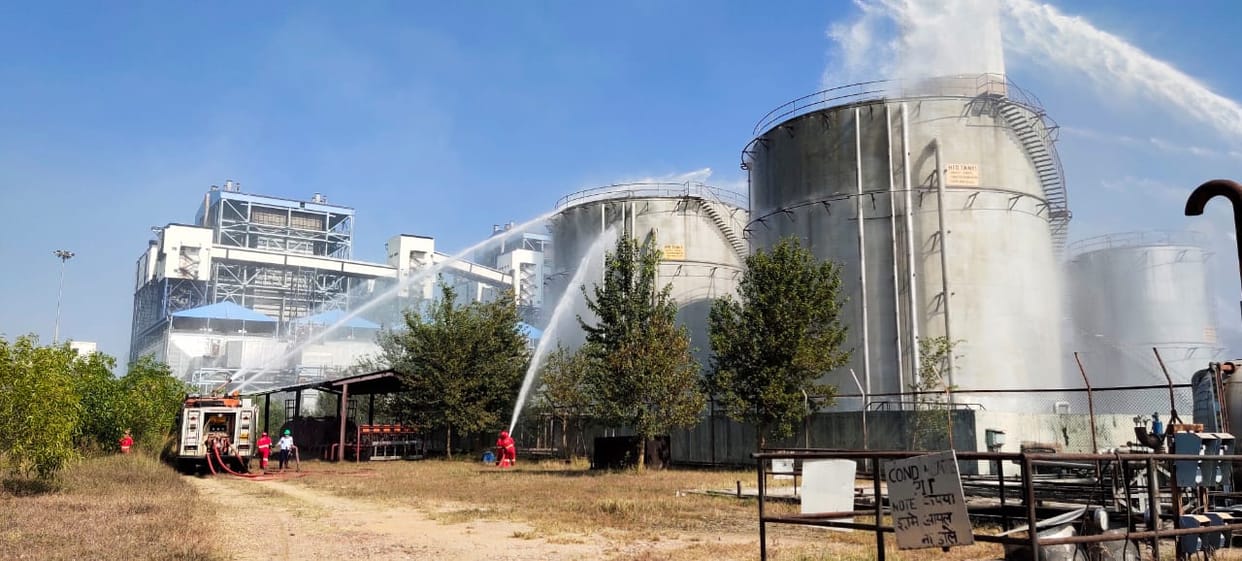 bajaj power plant mockdrill