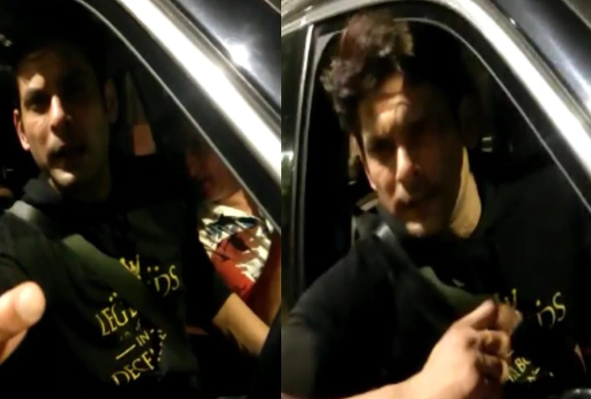 Siddharth Shukla Beats A Poor Delivery Boy On His Birthday Night Video Goes Viral on Social media