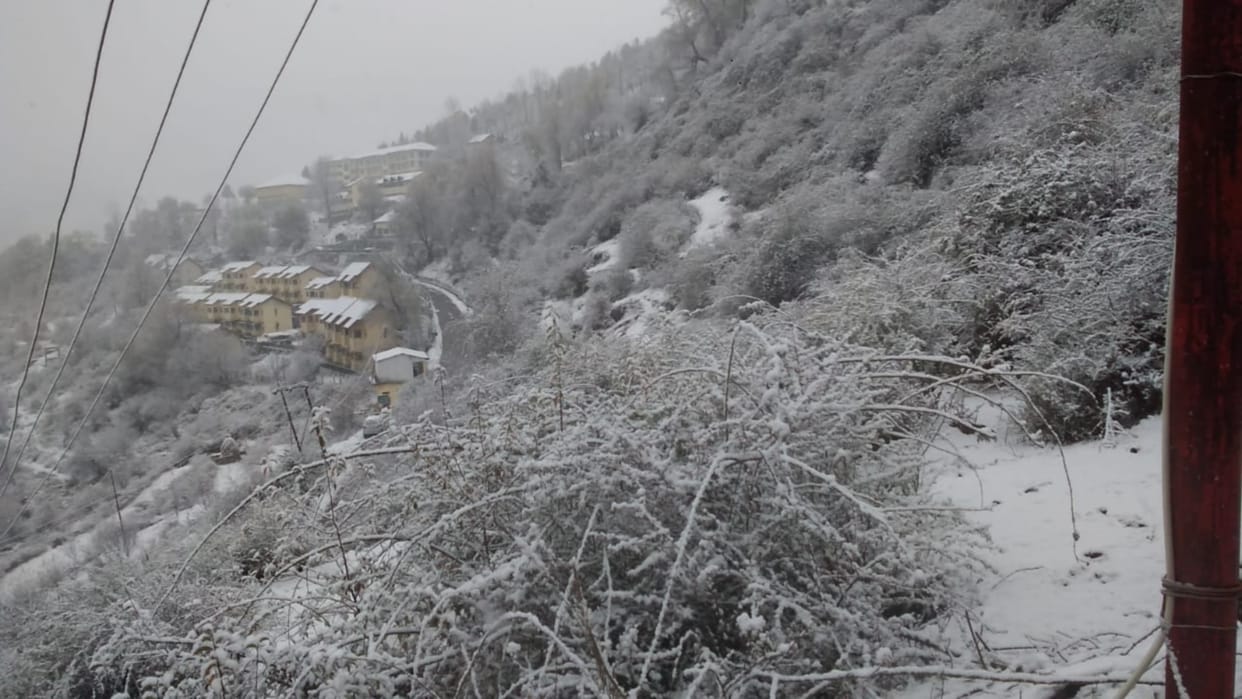 Weather Forecast Today Update in Uttarakhand News: snowfall in uttarakhand beautiful photos