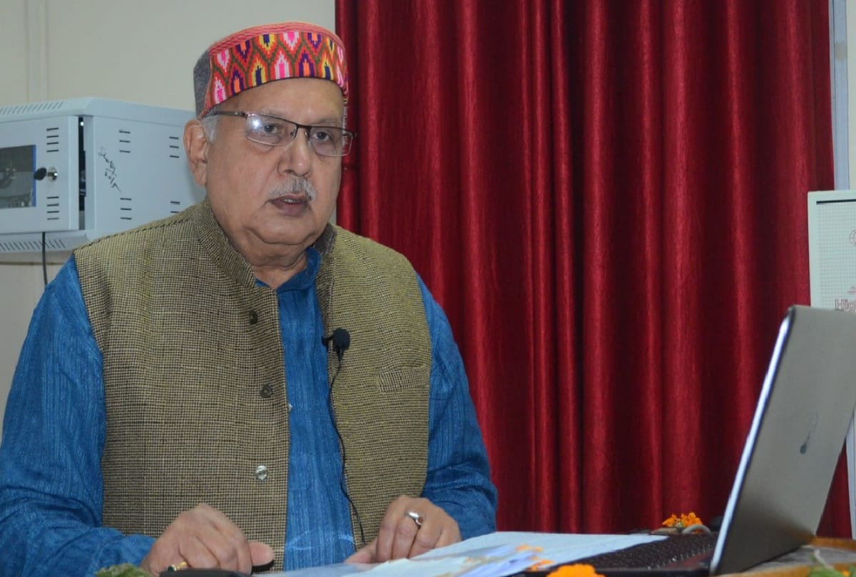 Agriculture Minister Surya Pratap Shahi visit at national seminar and webinar at DDU Gorakhpur