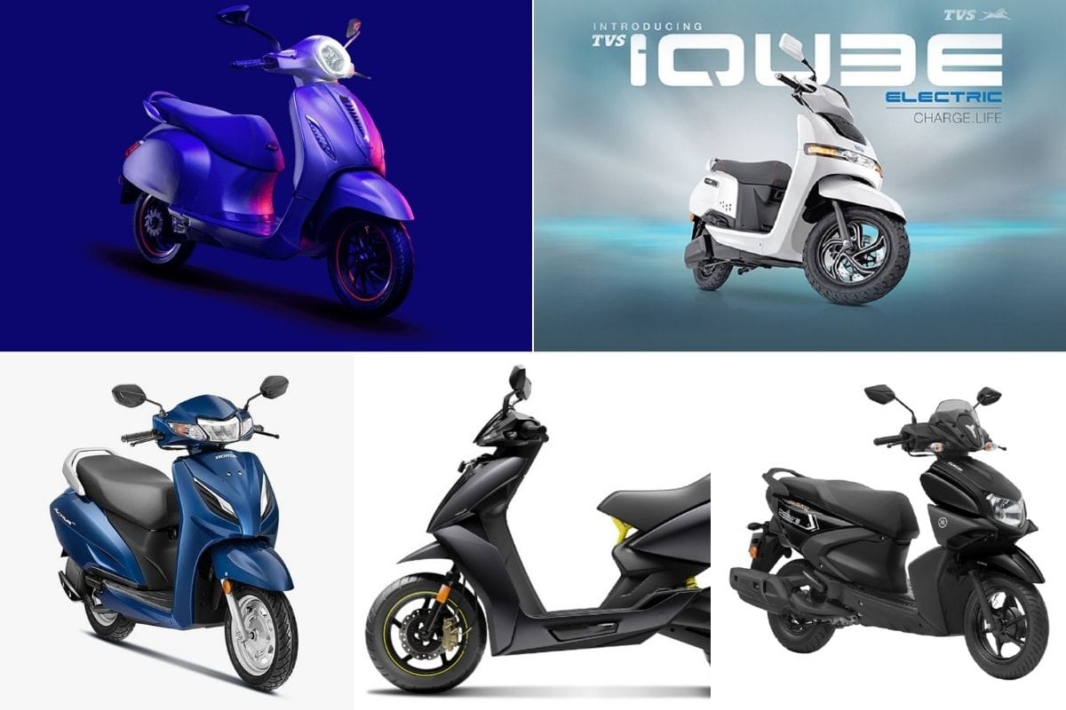 Honda Activa 6G to Bajaj Chetak to Ather 450X to TVS iQube to Yamaha Ray ZR 125 FI here are top-5 scooters in 2020