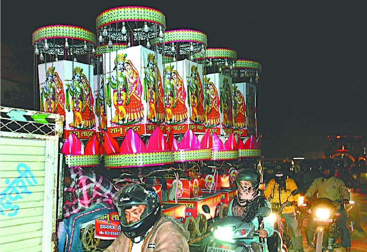 Phulera Dooj be careful when leaving house there will be more than 1500 marriages traffic jam