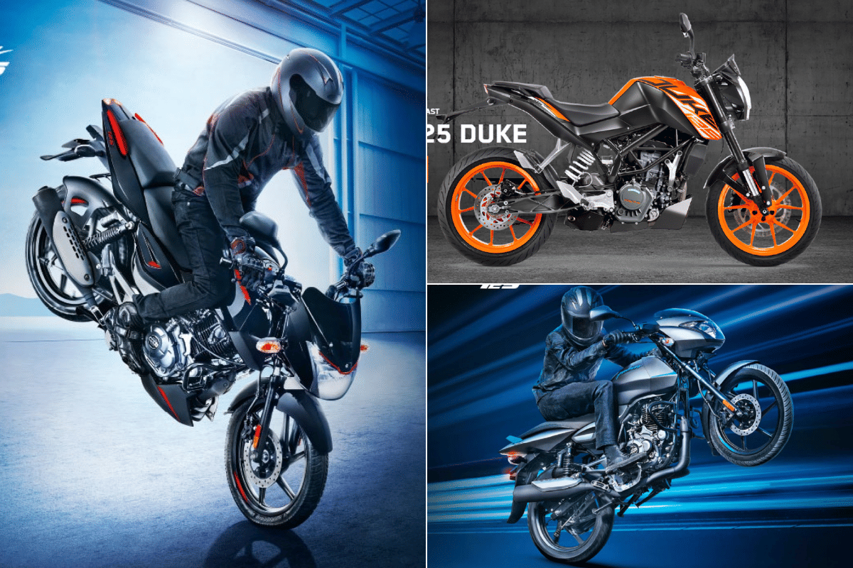 Bajaj Pulsar 125 Split Seat to KTM 125 Duke to Bajaj Pulsar 125 Neon here are top three bikes in 125 cc segment