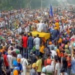 किसान का आंदोलन (फाइल फोटो)