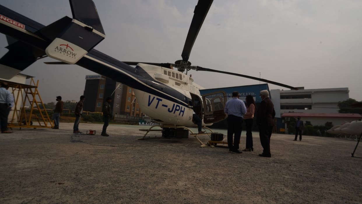 UP: Lidar survey trial of New Delhi-Varanasi High Speed Rail Corridor