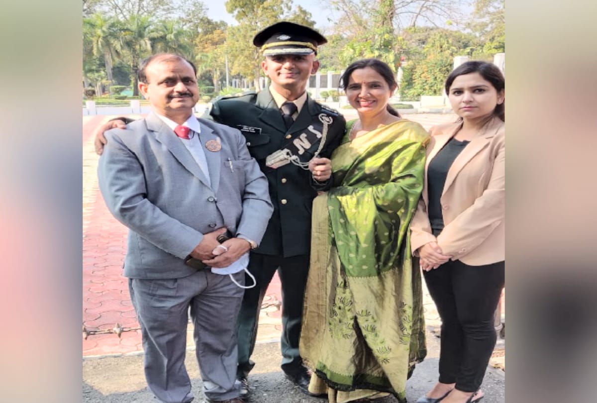 abhishek of boda himachal pradesh became a lieutenant in the indian army: The spirit of service for the country continues in the third generation
