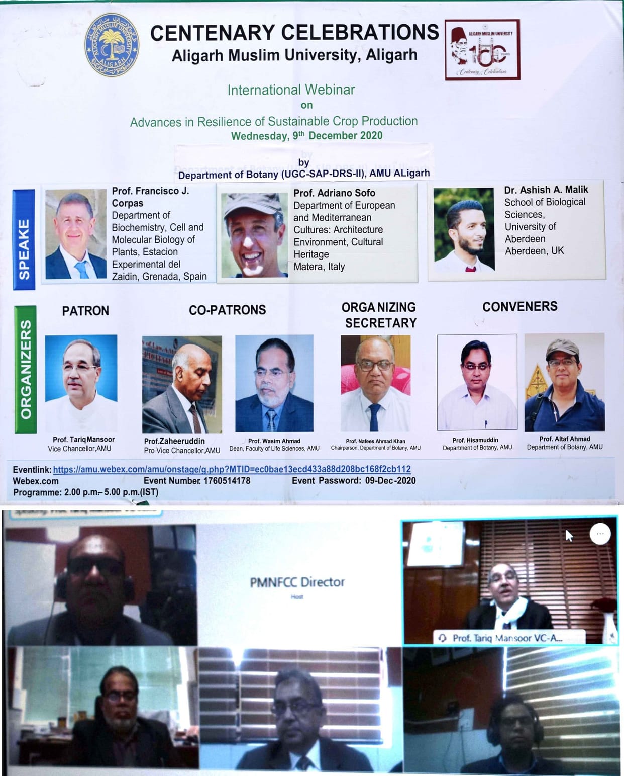 Aligarh: Agriculture sector is continuously shrinking due to urbanization: Vice Chancellor