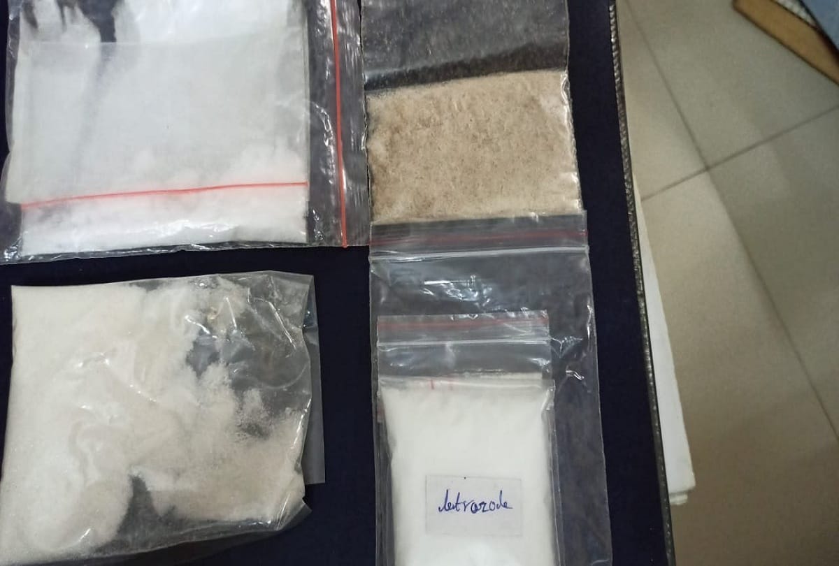 Mephedrone drug worth rs 63 lakh seized in Hyderabad and two arrest