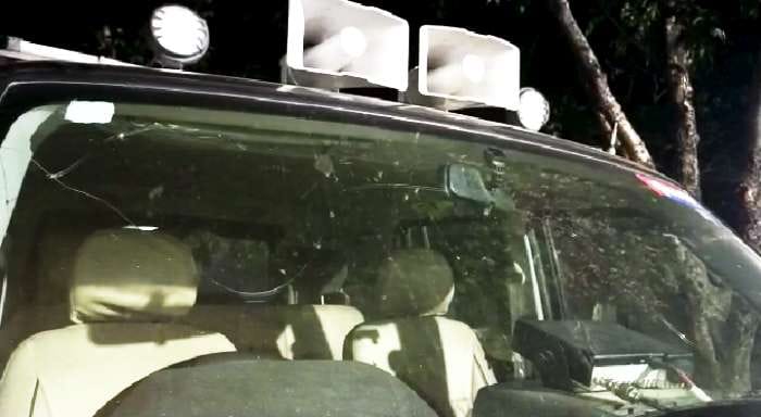 Miscreants attacked MLA Charkhari's personal car, firing