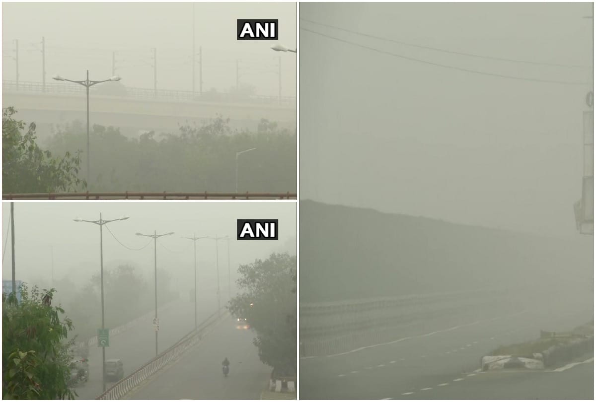 Pollution increased sore throat and burning in eyes problems of elderly-children and patients recovering from corona