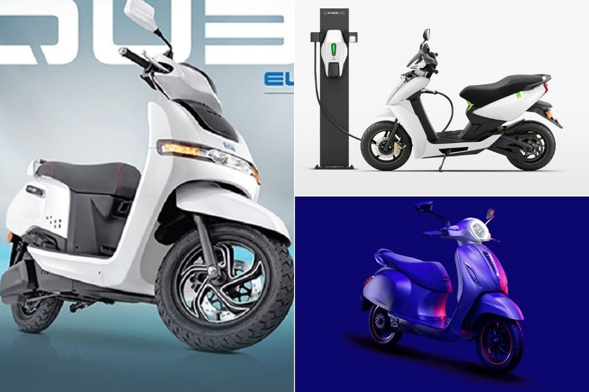 Bajaj Chetak to Ather 450X to TVS iQube here are top three electric scooters in 2020