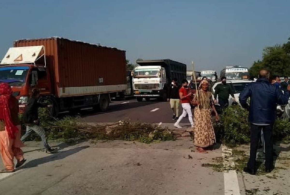 Kisan Andolan Today Latest News: Yamuna Expressway Traffic Jam Mathura Police Arrests Farmer Leader Rambabu Singh Kateliya
