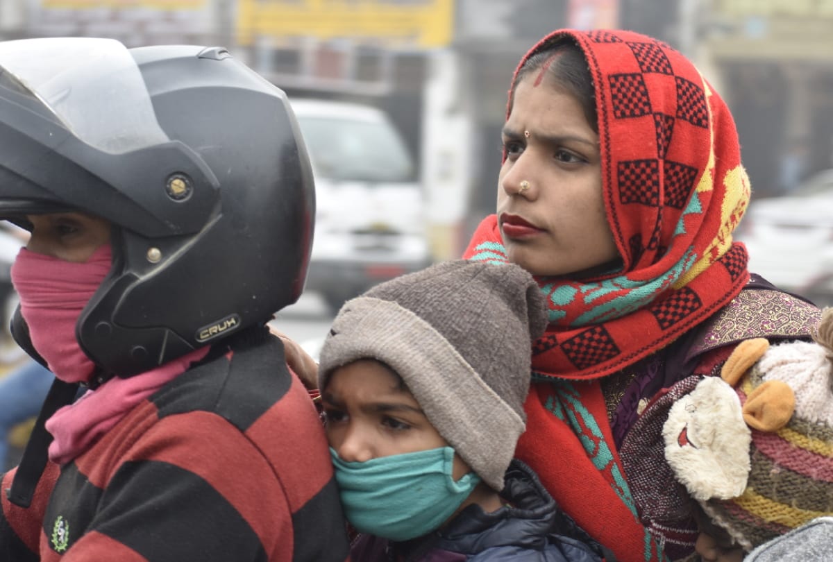 Gorakhpur heavy cold and fog start with winds