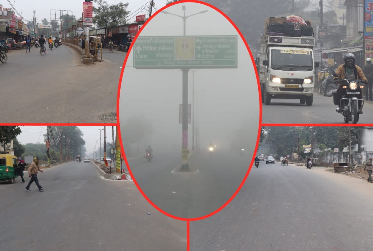 Driver can be victim of accident due to lack of white band on road at gorakhpur