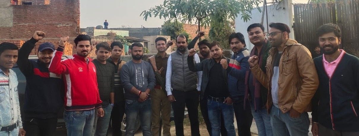 Hathras: A case has been filed against those who assaulted a Hinduist organization official