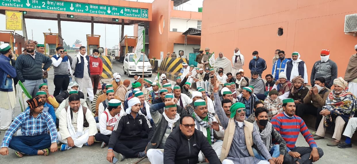Rohana made toll free in protest against agricultural laws