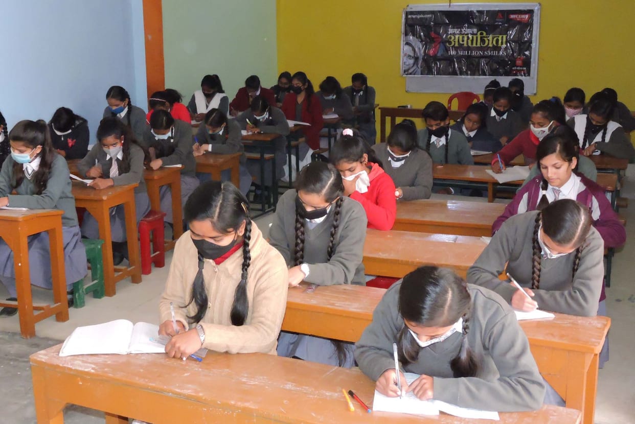 Aprajita: Khushi tops in essay competition, Vaishnavi gets second place