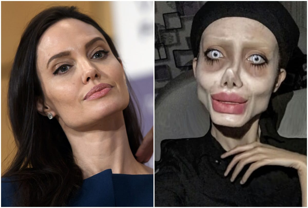 Iranian Zombie Angelina Jolie Who Was Sent to Jail for 10 Years for Obscenity Gets Bail