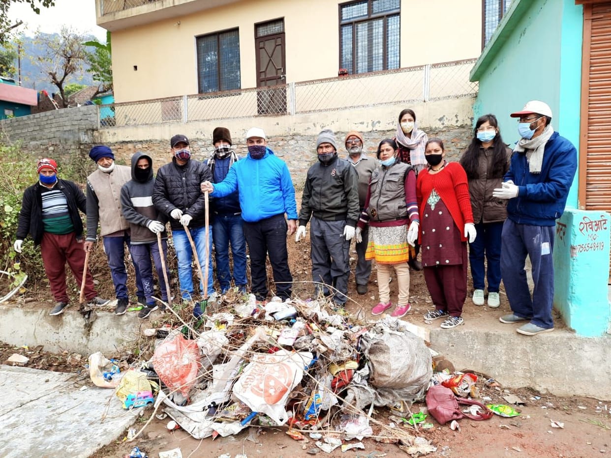 Cleanliness campaign led by brand ambassadors, garbage dumped