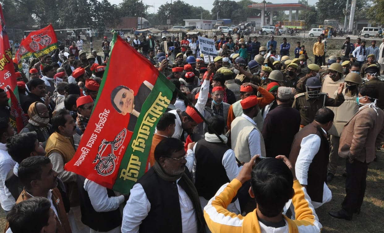 SPI reached headquarters to defy police blockade
