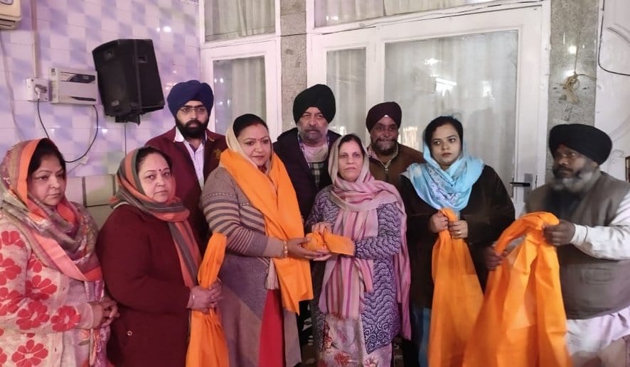 BJP's regional minister honored by presenting Siropa