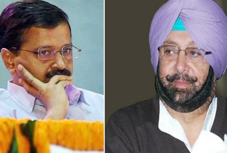 Farmer Protest : Arvind Kejriwal slams Captain Amarinder Singh