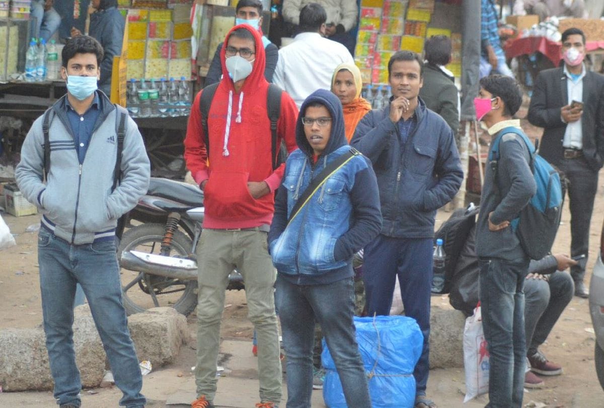 agra temperature drops to five degrees  below normal