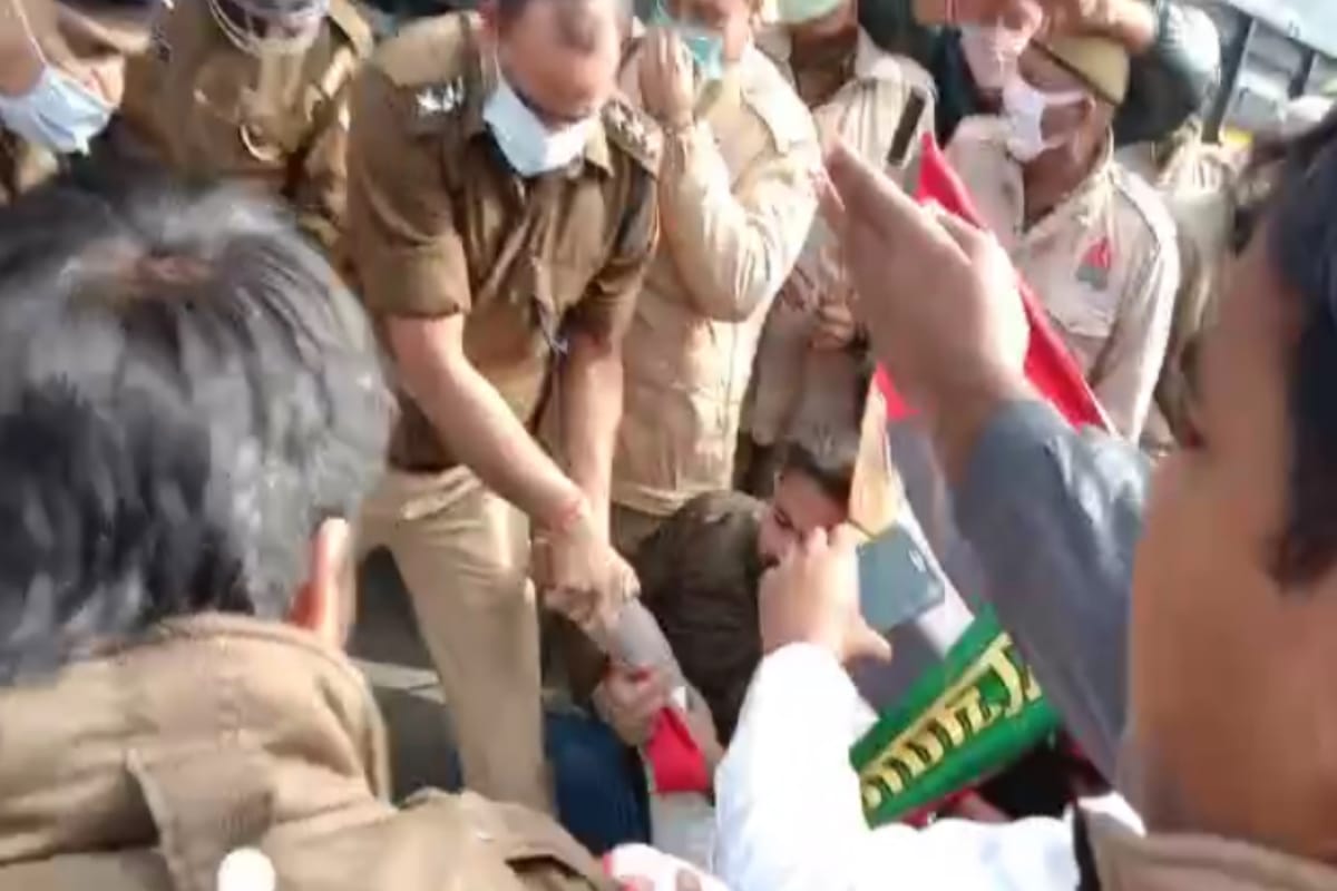 Farmer Protest: many arrested including SP leader Atul Pradhan in Meerut, farmers in Bijnor broke barricading