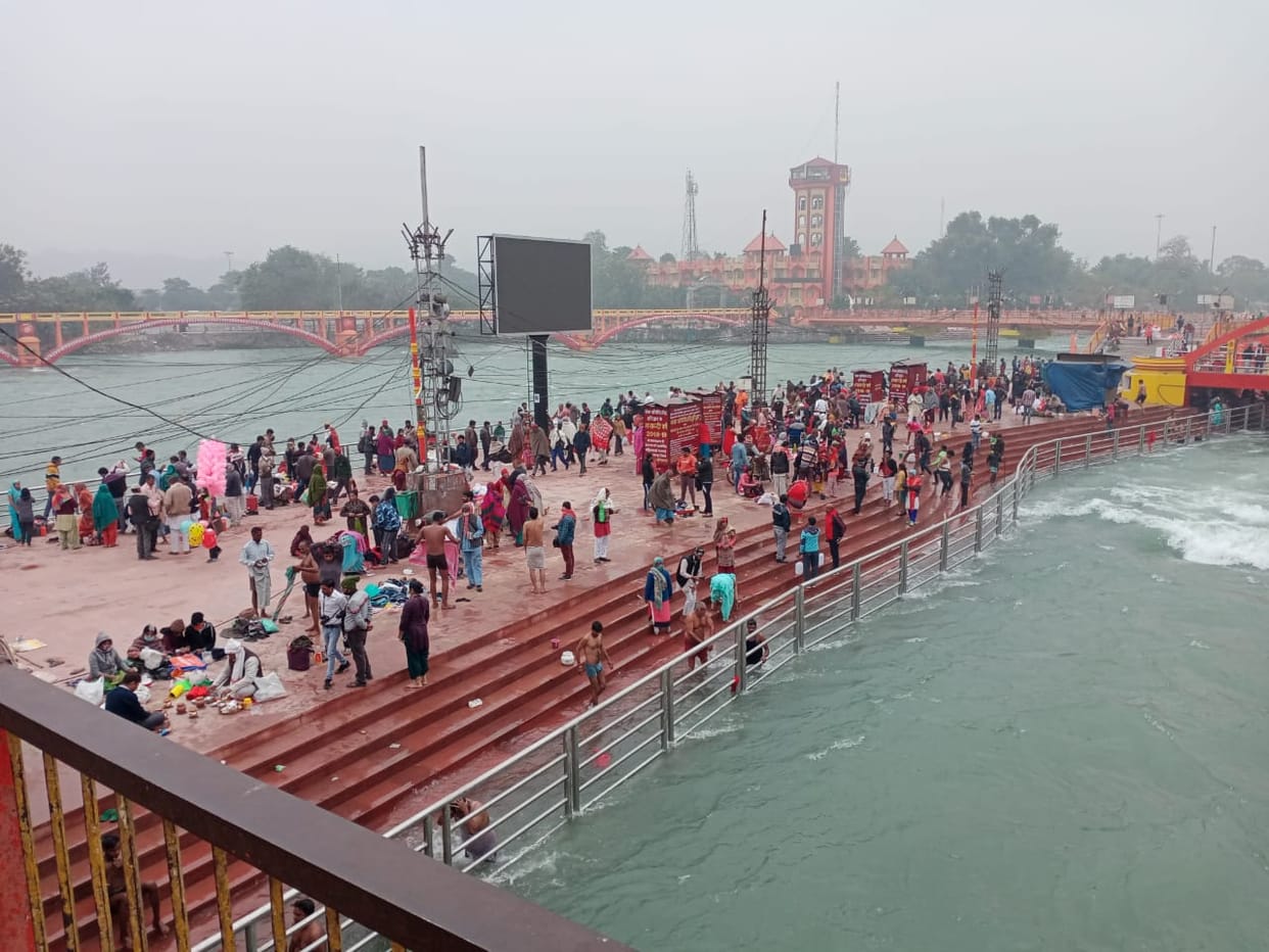 haridwar news :  gangajal will reached to bheemkund