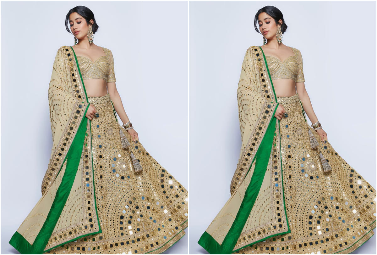 janhvi kapoor wear yellow mini dress price goes viral on social media