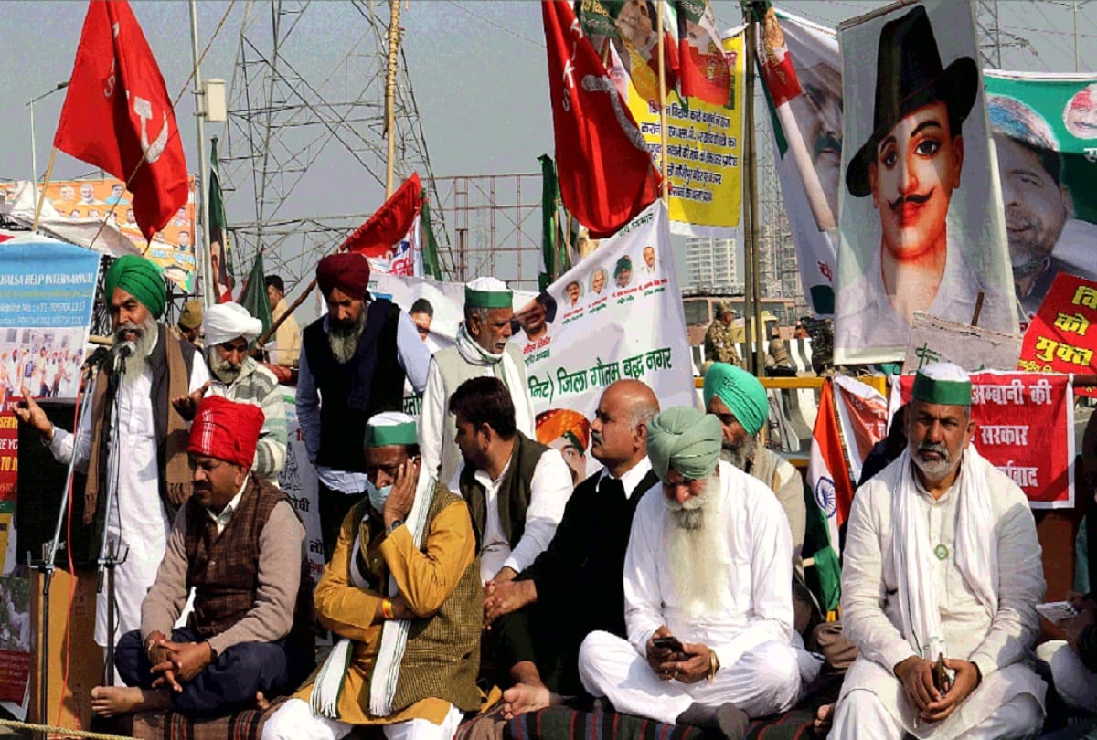 Farmers protest movement increasing every day number of farmers growing in Delhi continuously