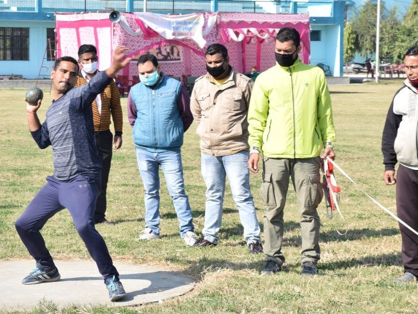 Amit Negi Wins In Two Events