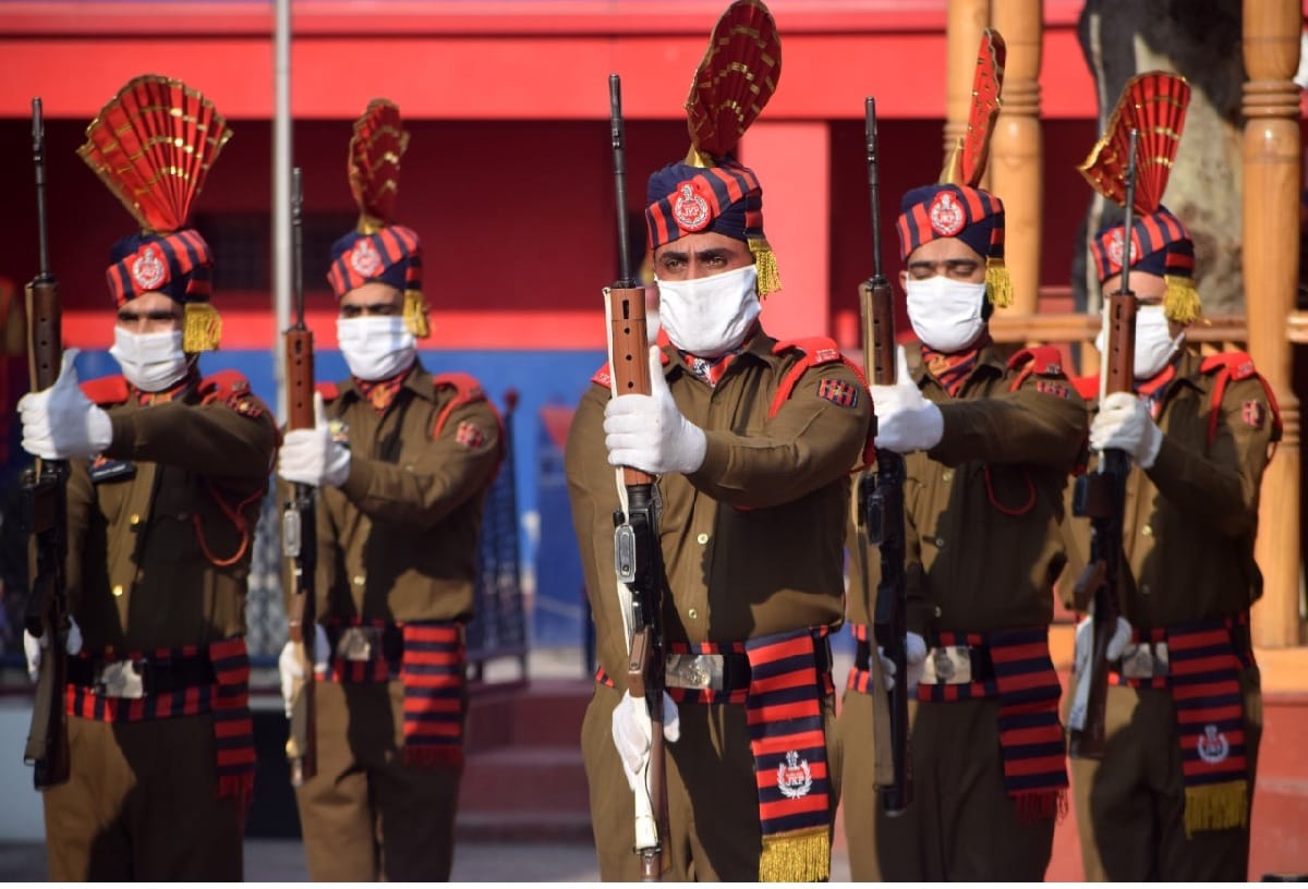 Jammu and Kashmir WREATH LAYING CEREMONY Constable Manzoor Ahmed