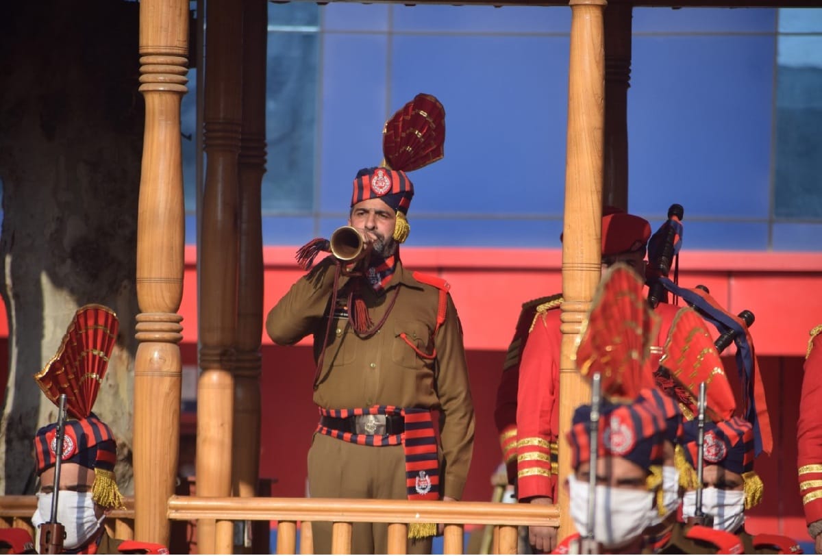 Jammu and Kashmir WREATH LAYING CEREMONY Constable Manzoor Ahmed
