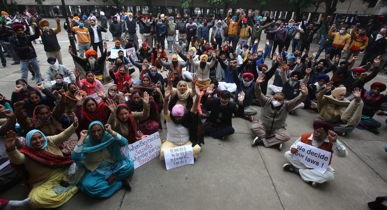 Chandigarh's farmers will go to the Singhu border of Delhi on 16th