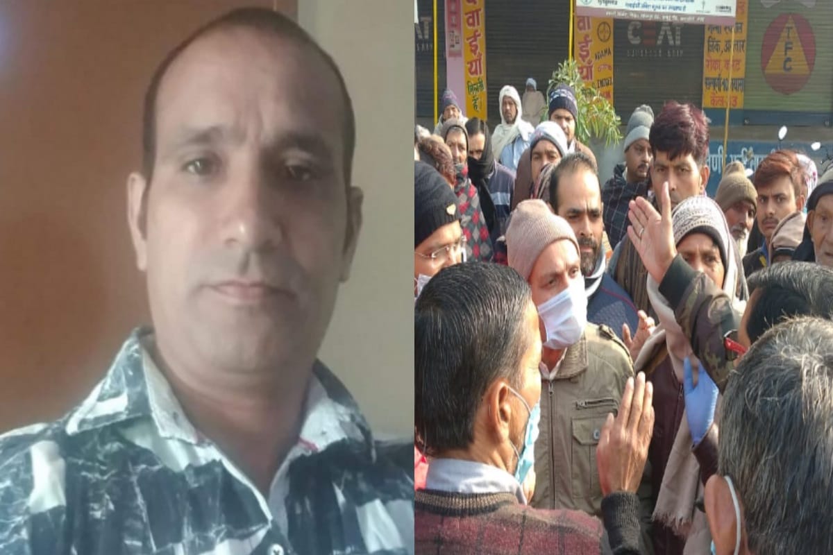man died in a factory in gaziyabad, Family accused of murder, commotion