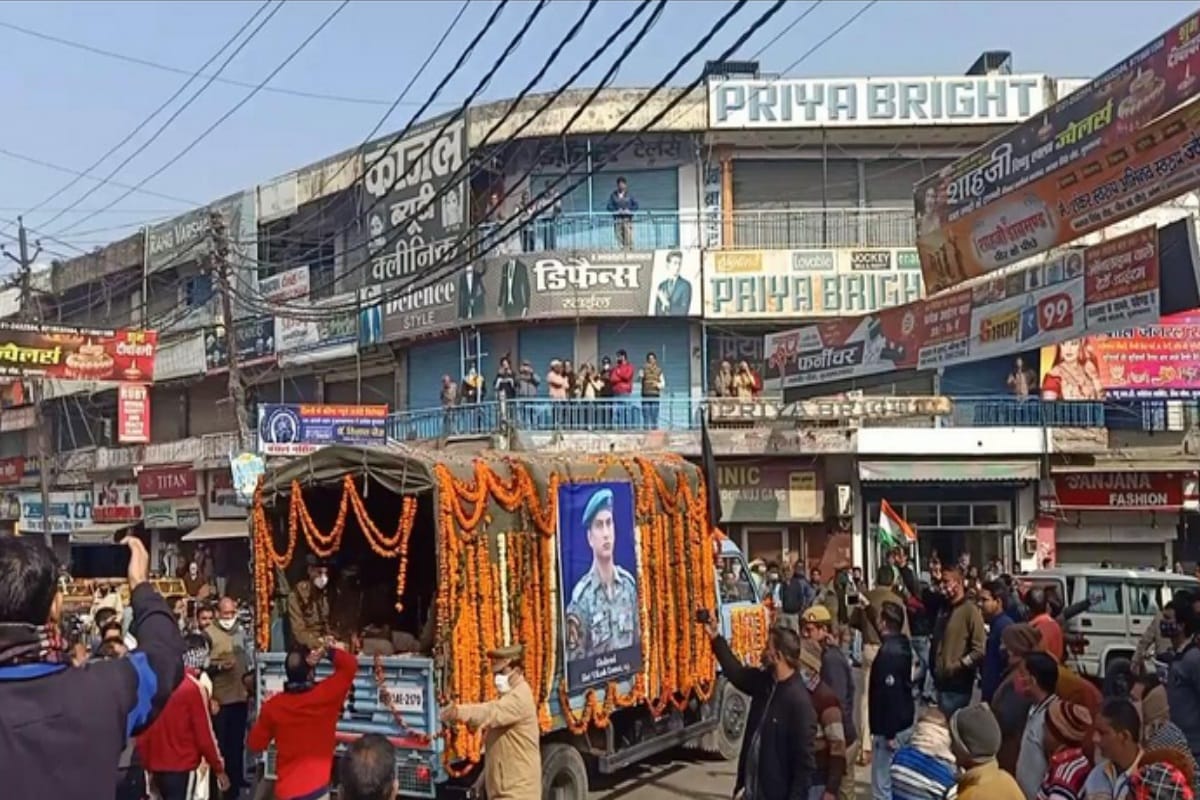 Salute to the martyrdom: mass gathering to pay tribute to martyr Vikas Kumar in Muzaffarnagar