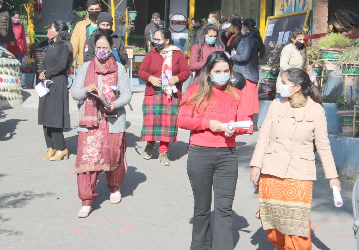 non medical tet held in chamba today