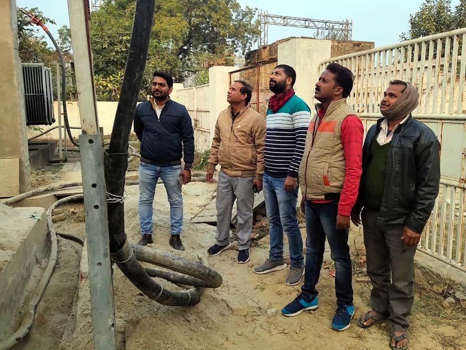 takaneekee kharaabee se 45 gaanvon mein andhera