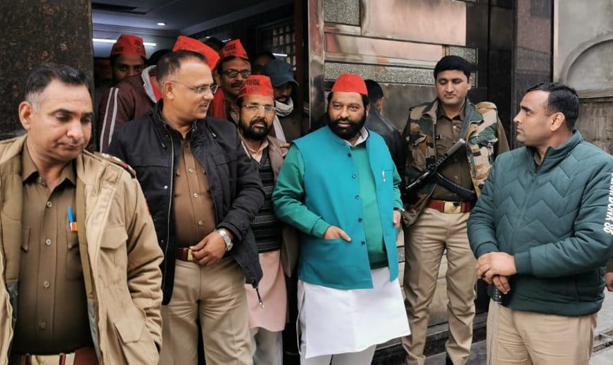 MLA and former chairman arrested at home with supporters
