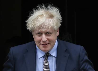 ब्रिटेन के प्रधानमंत्री बोरिस जॉनसन