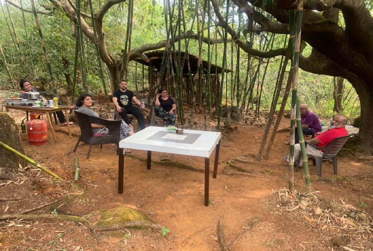 divya datta found a beautiful place to stay and will say bye bye to 2020 in the lap of nature