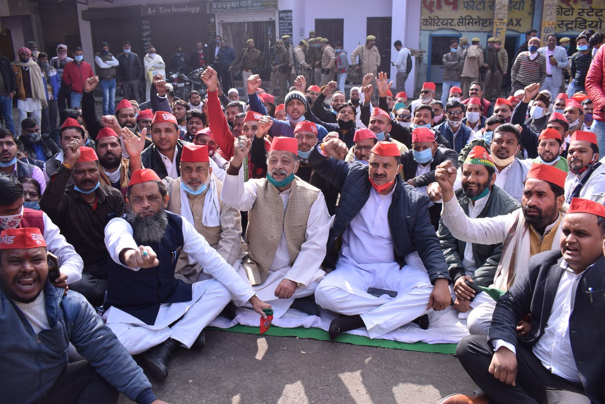 protest against the agricultural law