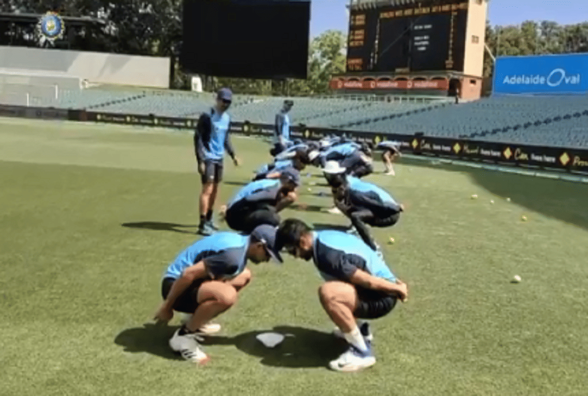 Boxing Day Test: Team India did a wrestling drill, Jadeja, Rahul and Pant practiced on nets.
