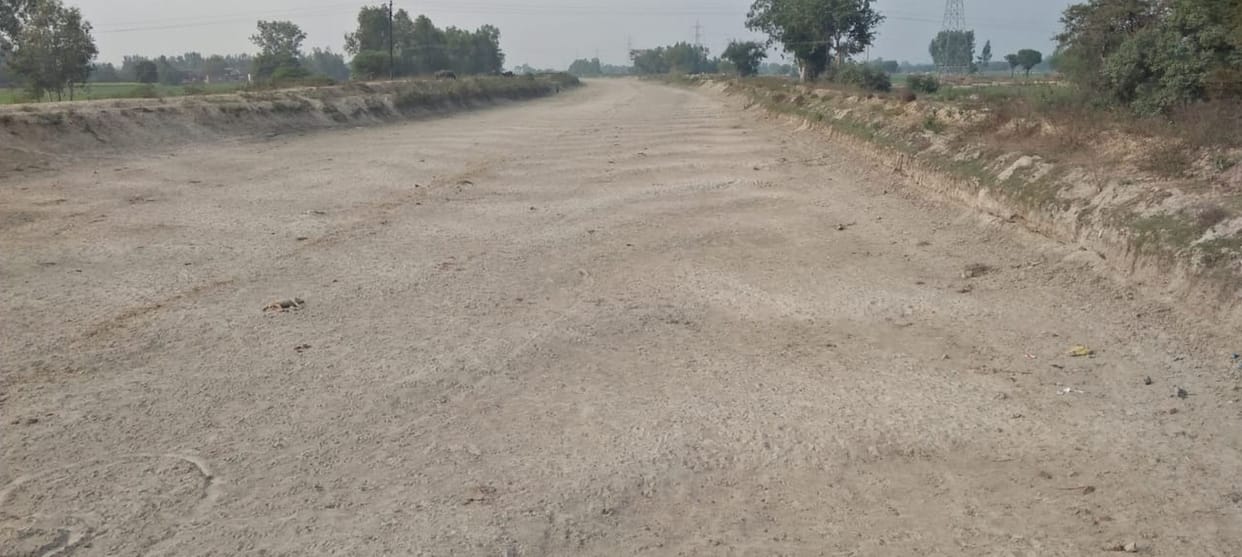 Month passed, no water in canal