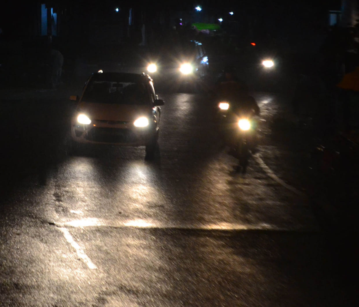 Rain in Banda, mercury slips down